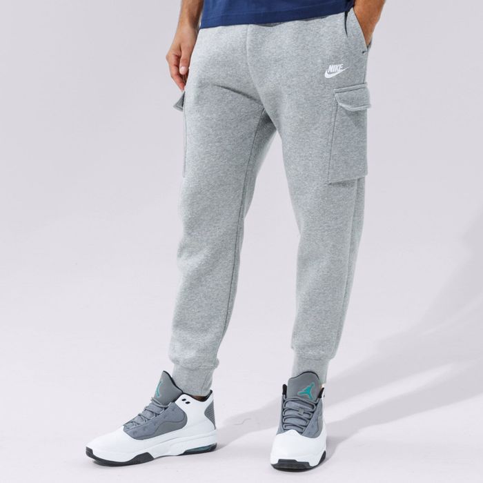 Spodnie dresowe bojówki szare Nike M