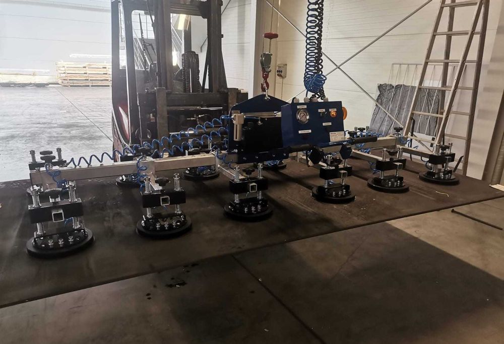 CHWYTAK próżniowy do arkuszy blachy - STEEL SYSTEM DS 850