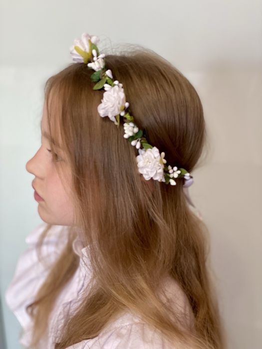 Віночок вінок білий вінок