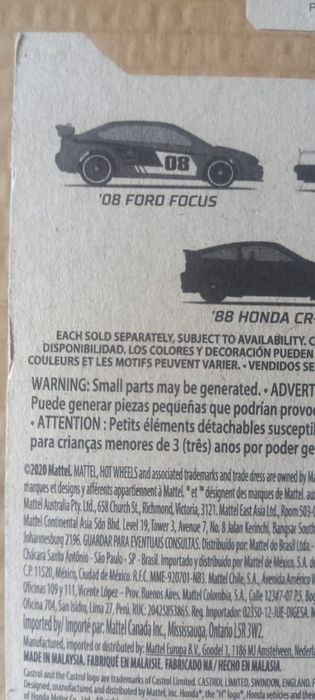 88 Honda CR-X Hot Wheels