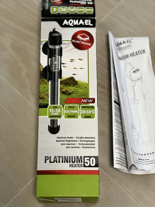 Aquael platinum heate 50 нагрівач для акваріума