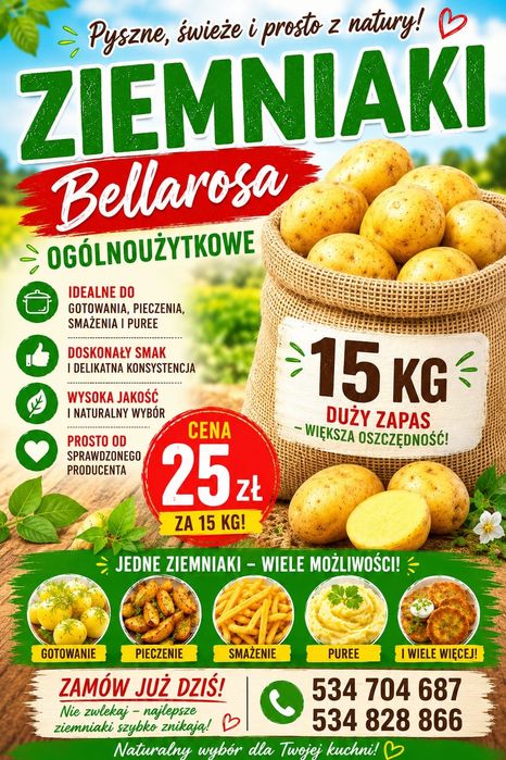 Ziemniaki Kartofle Pyry