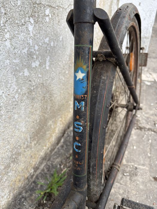 Bicicleta pasteleira antiga M S C DE LUXO