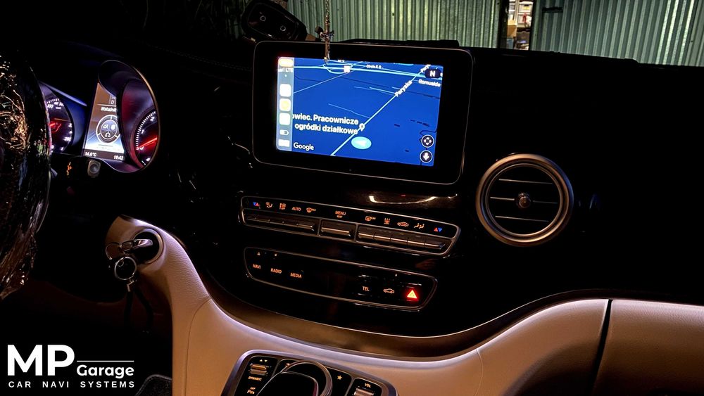 Mercedes NTG  Apple CarPlay Android Auto Moduł Bezprzewodowy Montaż PL