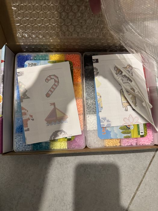 Zestaw koralików do prasowania 24000 elementów