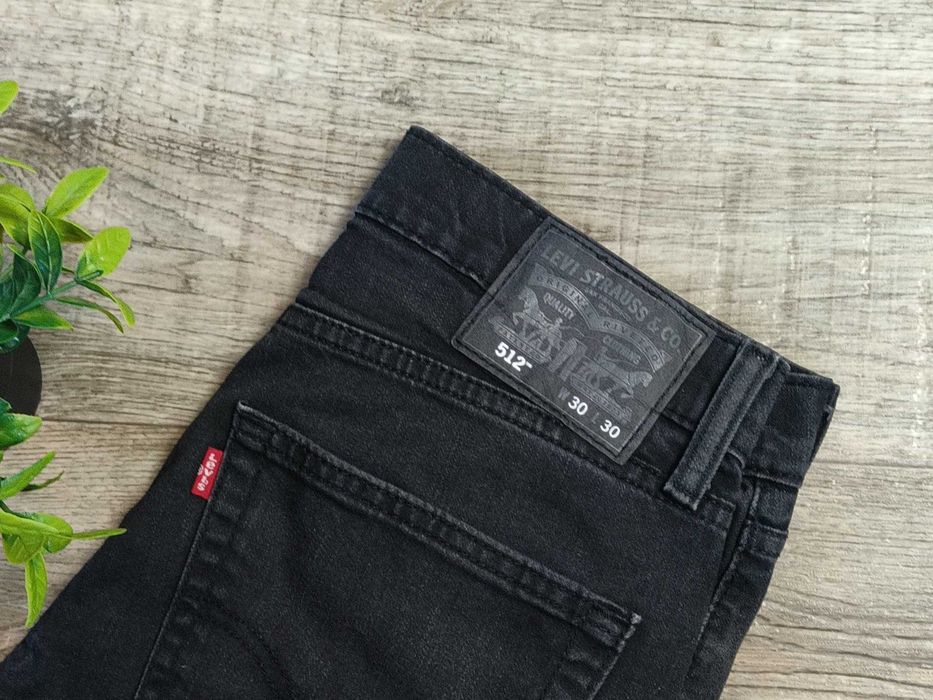 [W30 L30] LEVIS 512 Джинси левіс чорні 505, 511, 501