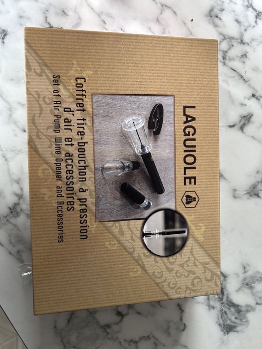 Laguiole Luksusowy zestaw do wina prezent