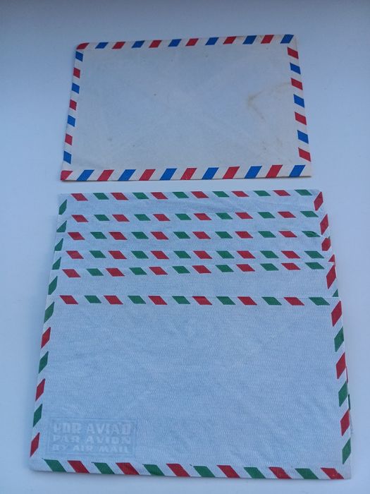 Envelopes de carta - Anos 70