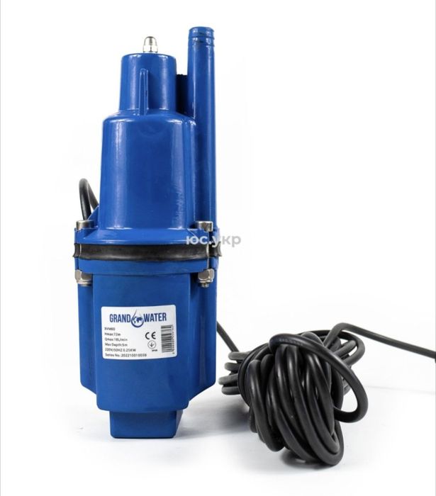 Вібраційний насос для поливу і водопостачання