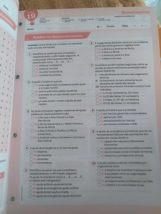 Caderno de Atividades de Geografia - Planeta - 9.° ano