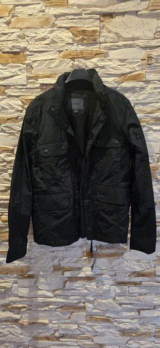 Czarna kurtka wiosenna wiatrówka, George, rozmiar XS, nowa z metką