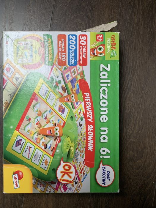 Carotina pre school pierwszy słownik zabawka edukacyjna
