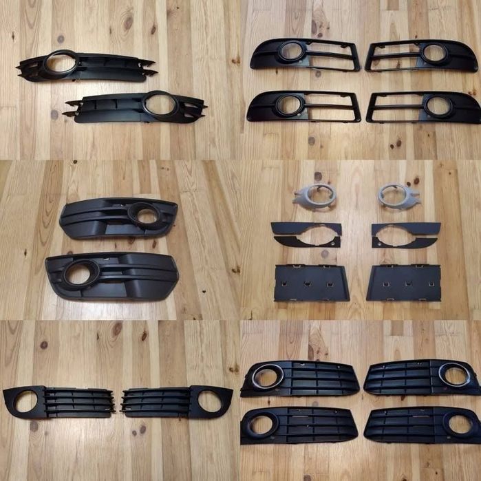 Решетка Заглушка в бампер SuperB,Octavia A7,Octavia A5,Tour,Fabia,Audi  Решітка Q5 A6C6 C7 A6C5 A4B6 A4B8 A4B7 Q7 Golf Passat Jetta T5 Touran Caddy