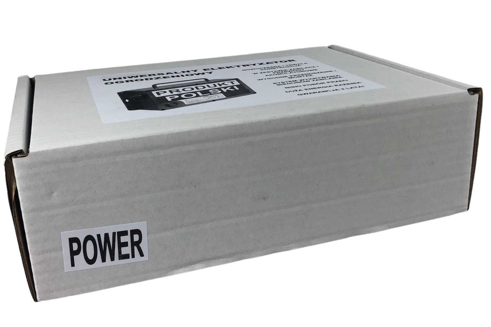 Pastuch Elektryzator elektryczny mocny POWER 8J ogrodzenie do 95km