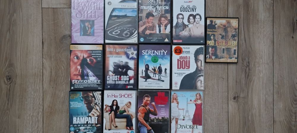 Filmy dvd 42 sztuki