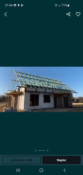 Dachy A Z termin wolne