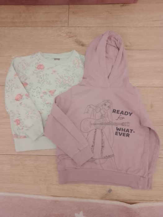 2 bluzy dla dziewczynki