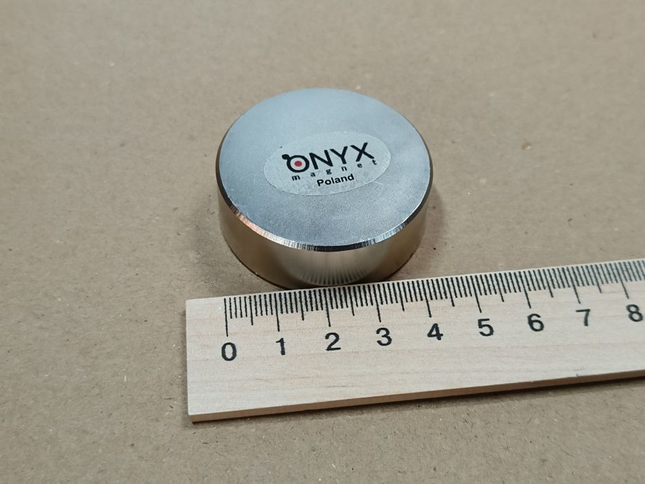 Магніт N42 45*15мм (65кг) ТМ ONYX Неодимовий ( Є безготівка без ПДВ )