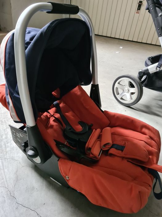 Carrinho bebé, baby coque e bolsa