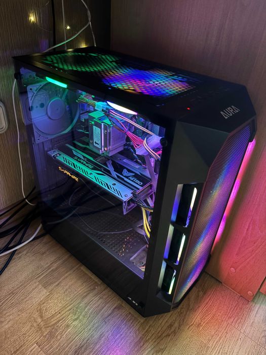 Ігровий ПК з відеокартою RX 470 + монітор, готовий до роботи та ігор!
