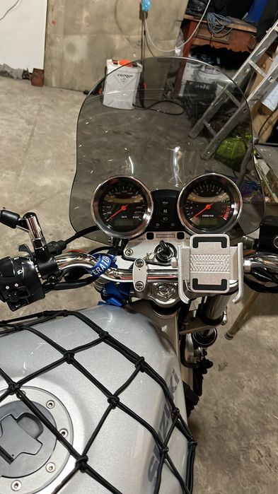 Держатель крепление смартфона телефона на мотоцикл. Оригінал.