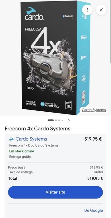cardo freecom 4x duo