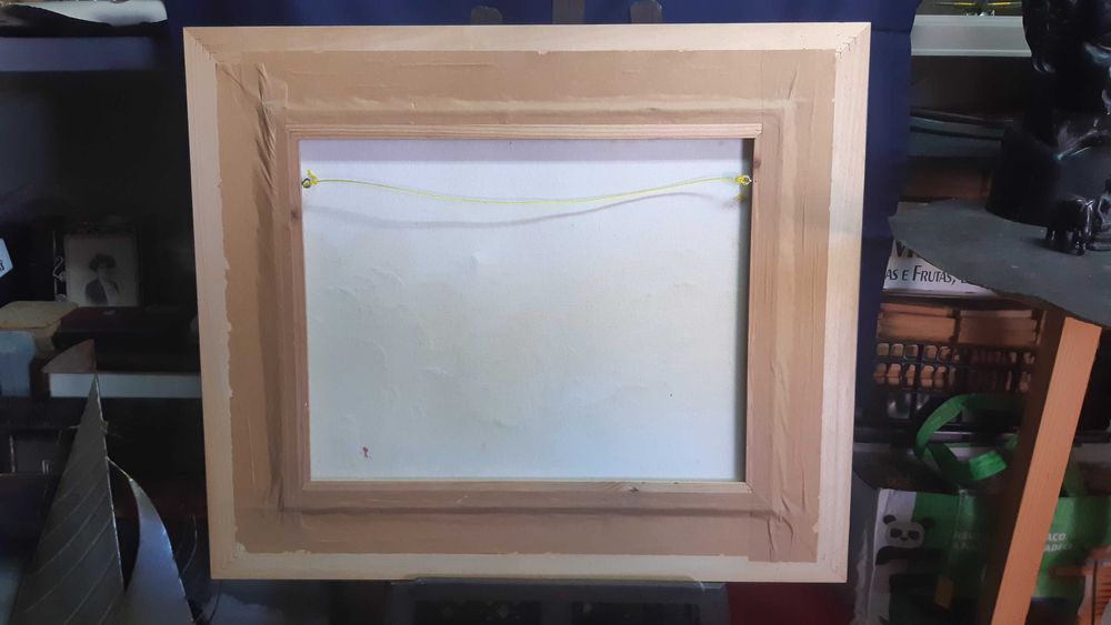 Pintura tela em acrílico