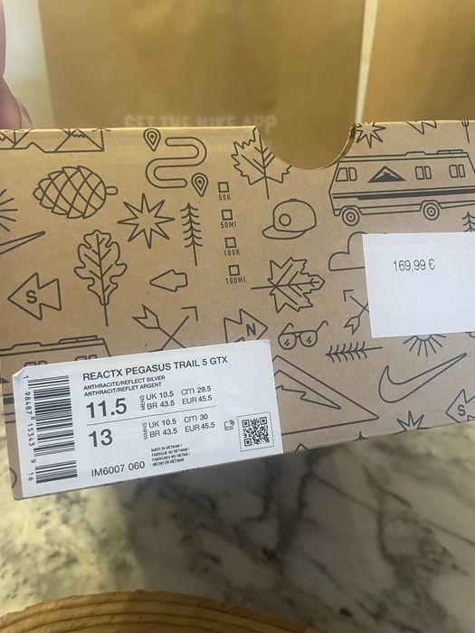 Nike trail 5 goretex