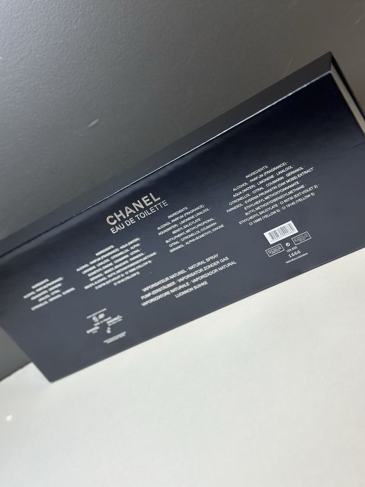 Coffret chanel masculino