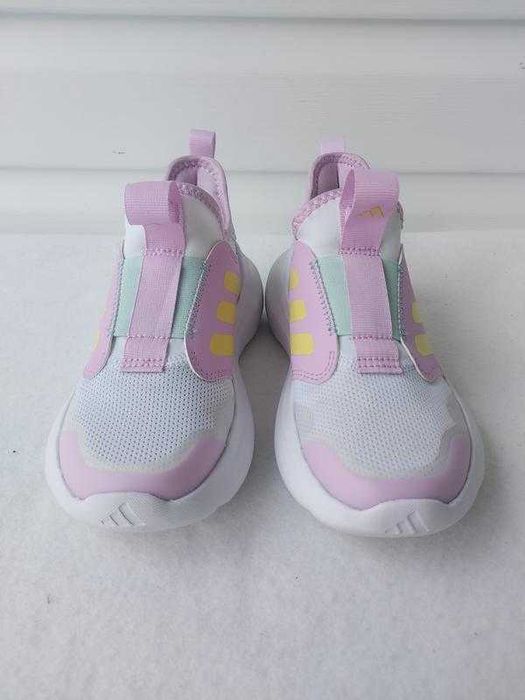 Дитячі текстильні кросівки adidas tensaur comfort ac c без шнурівки