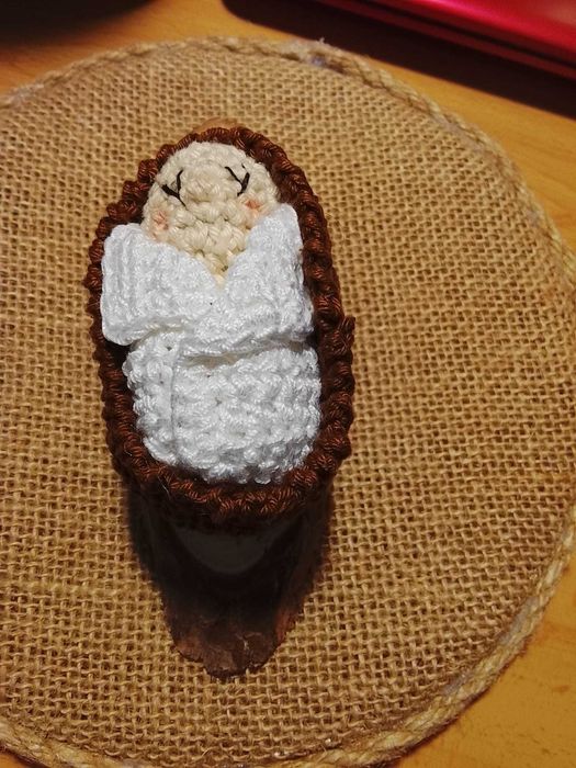 Presépio de crochê