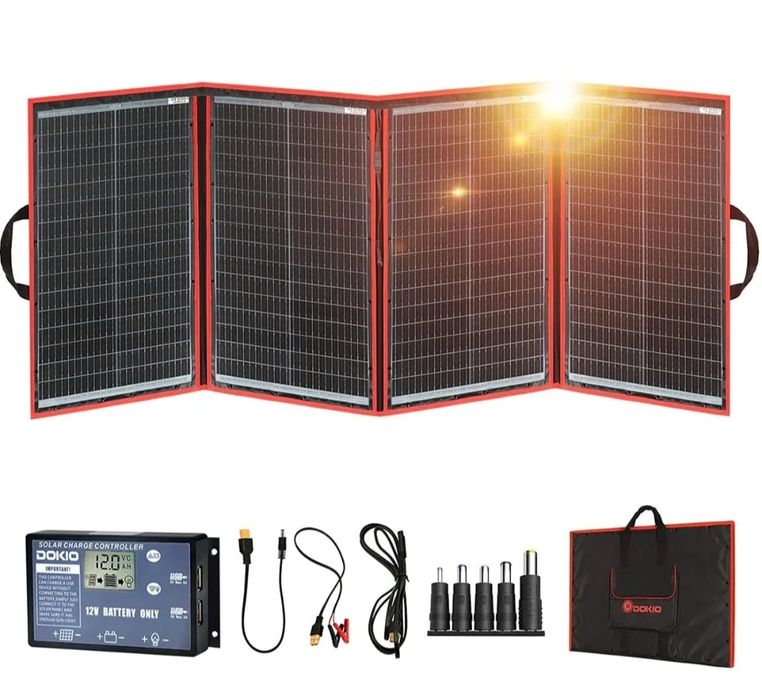 Сонячна панель Dokio FFSP-220M 200Вт (50Wx4)
