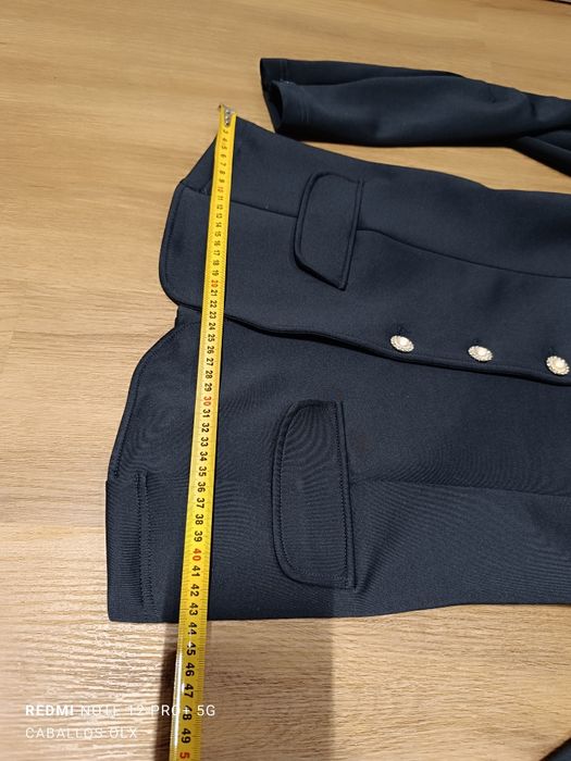 S Frak jeździecki Felix Buhler navy granatowy