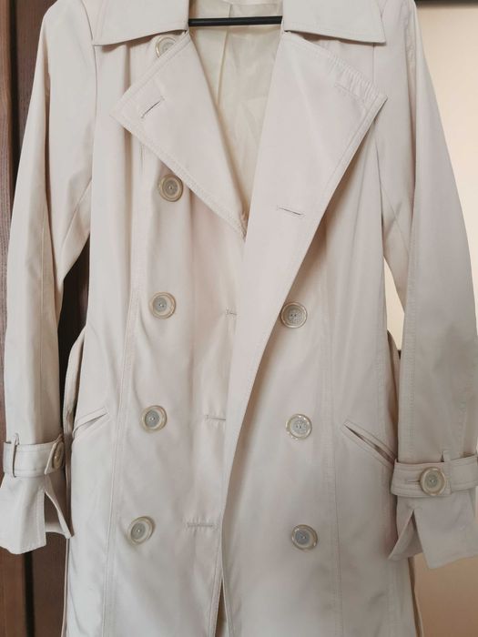 Стильний бежевий плащ-тренч, ідеальний S-ка Класика, яка завжди в моді