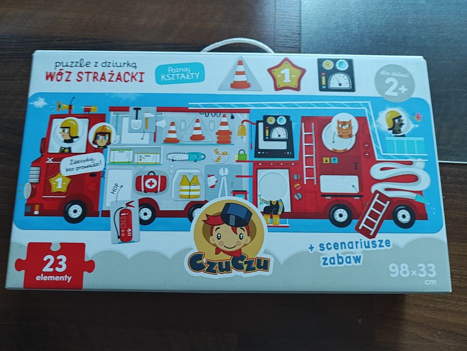 Puzzle straż pożarna - duże