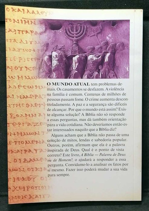 A Bíblia - Palavra de Deus ou de Homem?