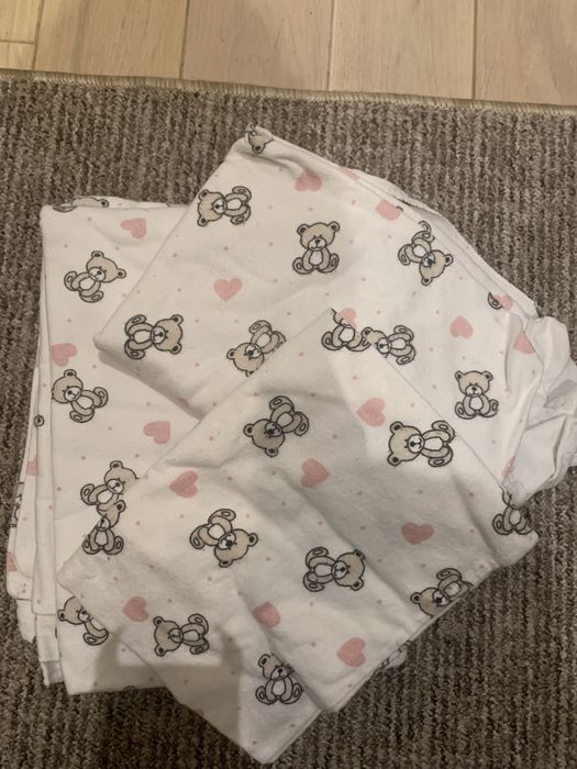 Набір теплоі постільноі білизни для новонародженого