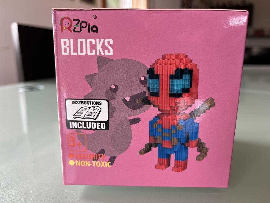 Legos Novos - Spider Man, Iron Man, Hulk, Minions, Marvel