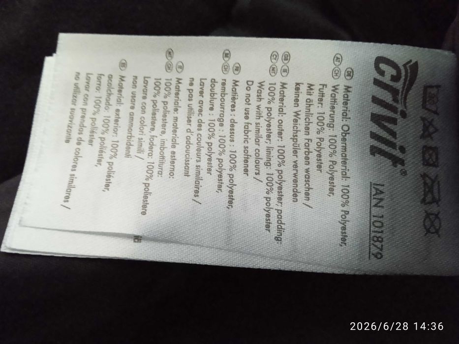 Spodnie Orginalne Firmy Crivit sport męskie