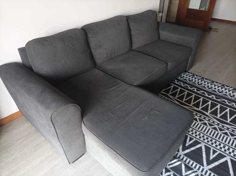 Sofá Cama e Chaise Long