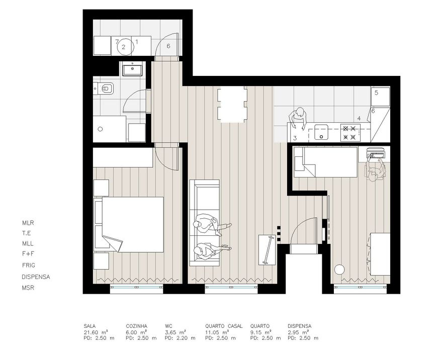 Apartamento T1 - Viável T2 - T1+1 Suite - Tapada das Mercês Sintra