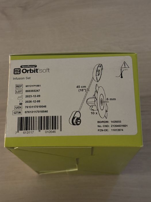 Zestawy infuzyjne orbit soft