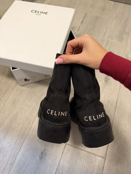 Ботинки Celine черные