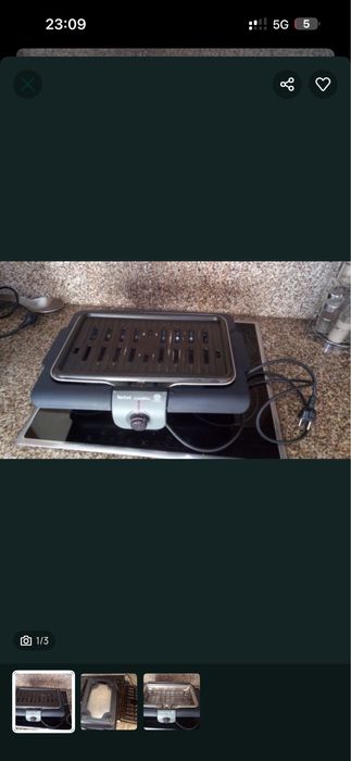 Grelhador elétrico Tefal