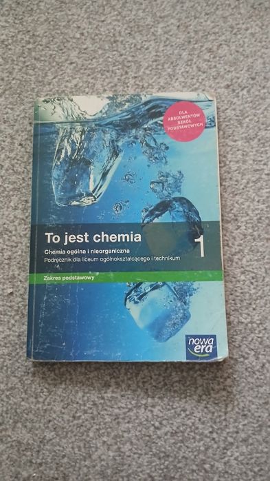 Podręcznik chemia podstawowa klasa 1
