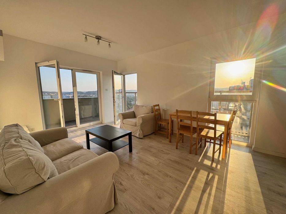 3 Pokoje z Dużym Tarasem 30m2 | Garaż - Albatross Towers | Gdańsk Przymorze - 17 piętro