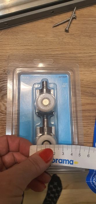 Rolki do kabin prysznicowych dolne