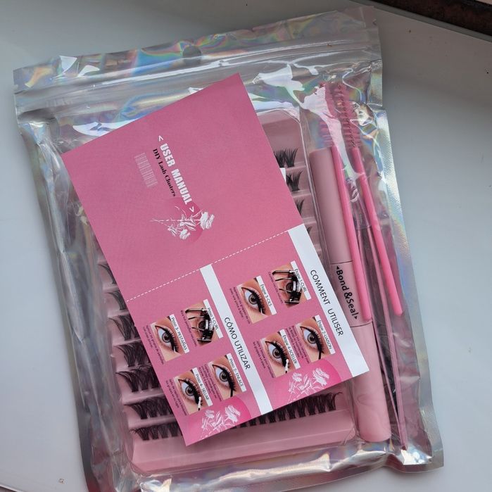 Накладні вії пучки 4d. Накладные ресницы