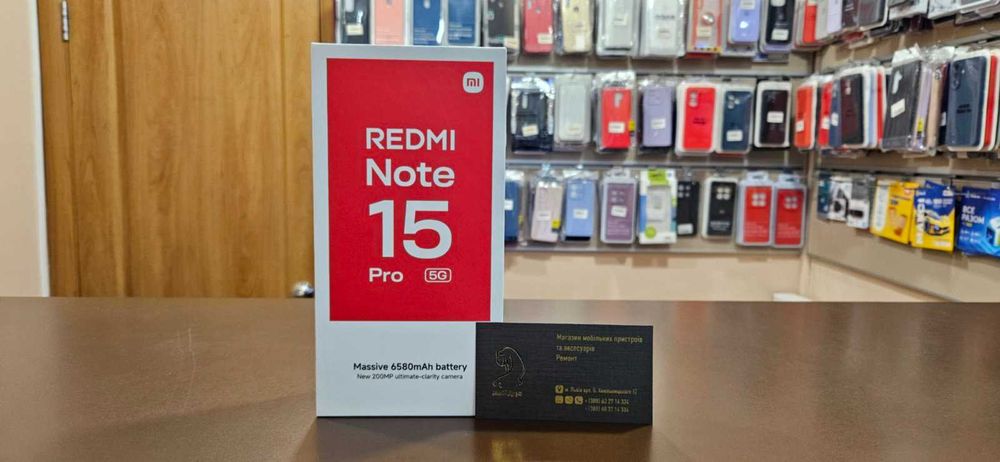 Xiaomi Redmi Note 15 Pro 5G 8/256Gb , 12/512Gb Black/Blue EU !!!GLOBAL!!!