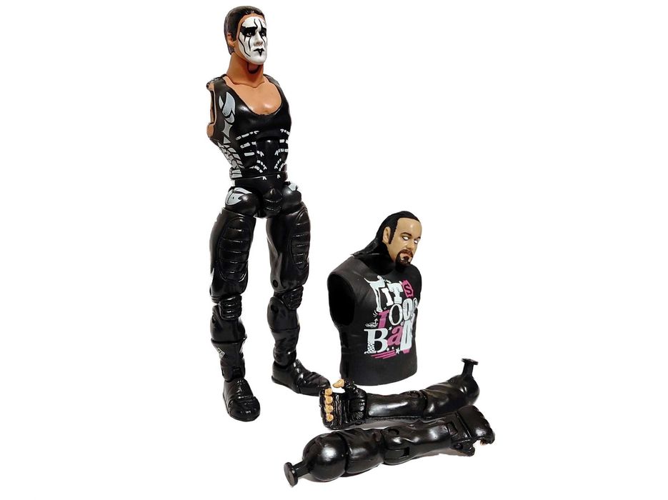 WWE figuras e peças